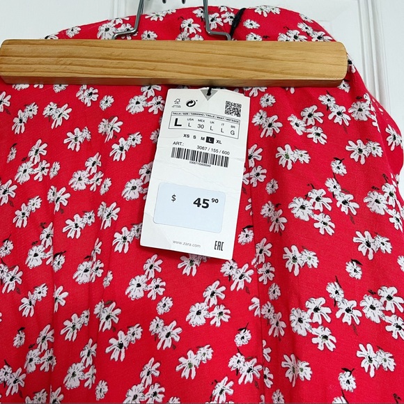 Zara Midi Floral Skirt - Picture 3 of 3